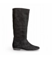 BOTAS ALTAS PLANAS MUJER DOSPIES M3810