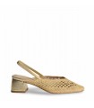 SANDALIAS TACON MALLA MUJER DOSPIES M5326