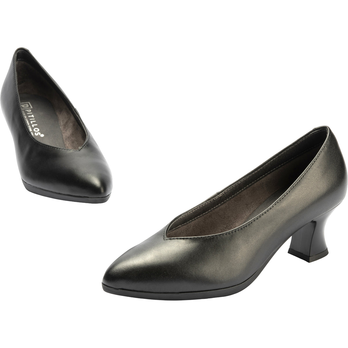 PITILLOS MUJER ZAPATO SALON TACON BAJO