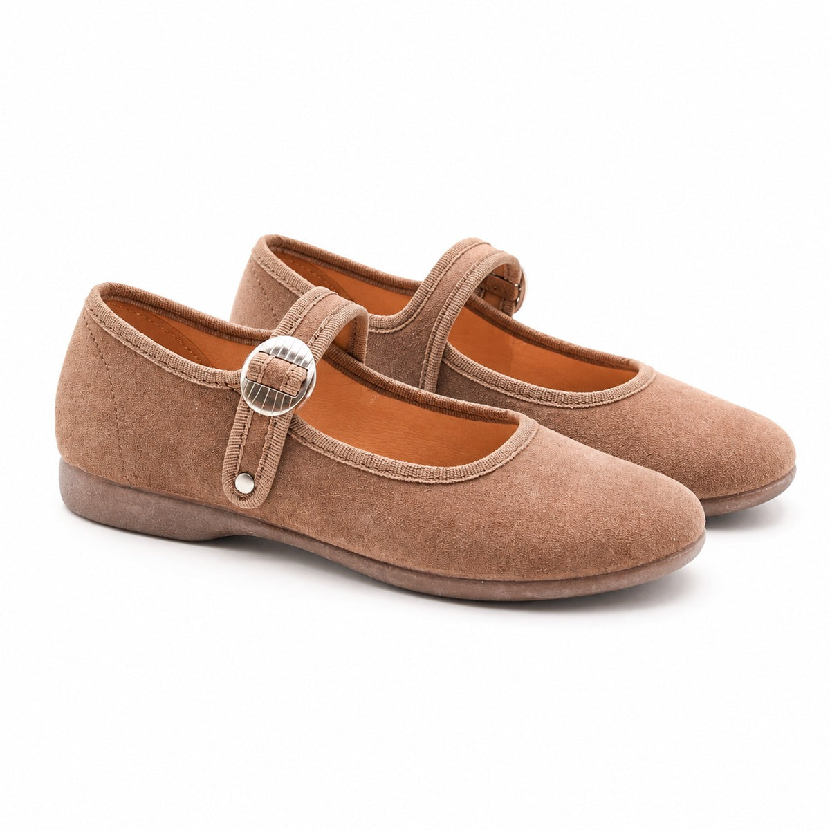 TOKOLATE NIÑA ZAPATO MERCEDITA HEBILLA 1137-02