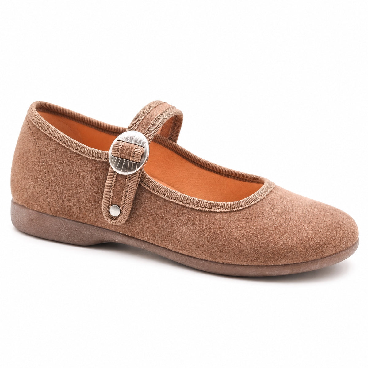 TOKOLATE NIÑA ZAPATO MERCEDITA HEBILLA 1137-02