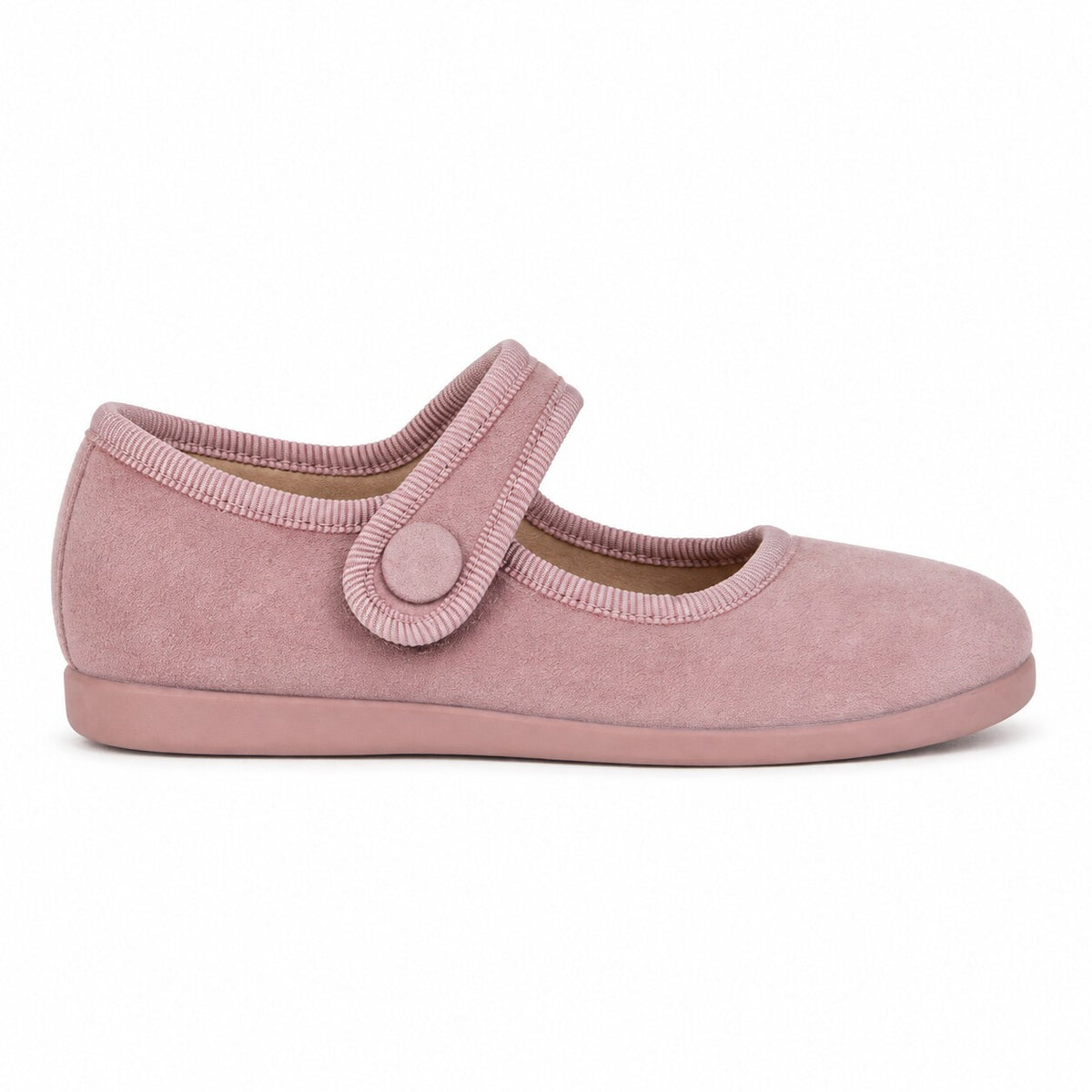 TOKOLATE NIÑA ZAPATO MERCEDITA BOTON 1144-02