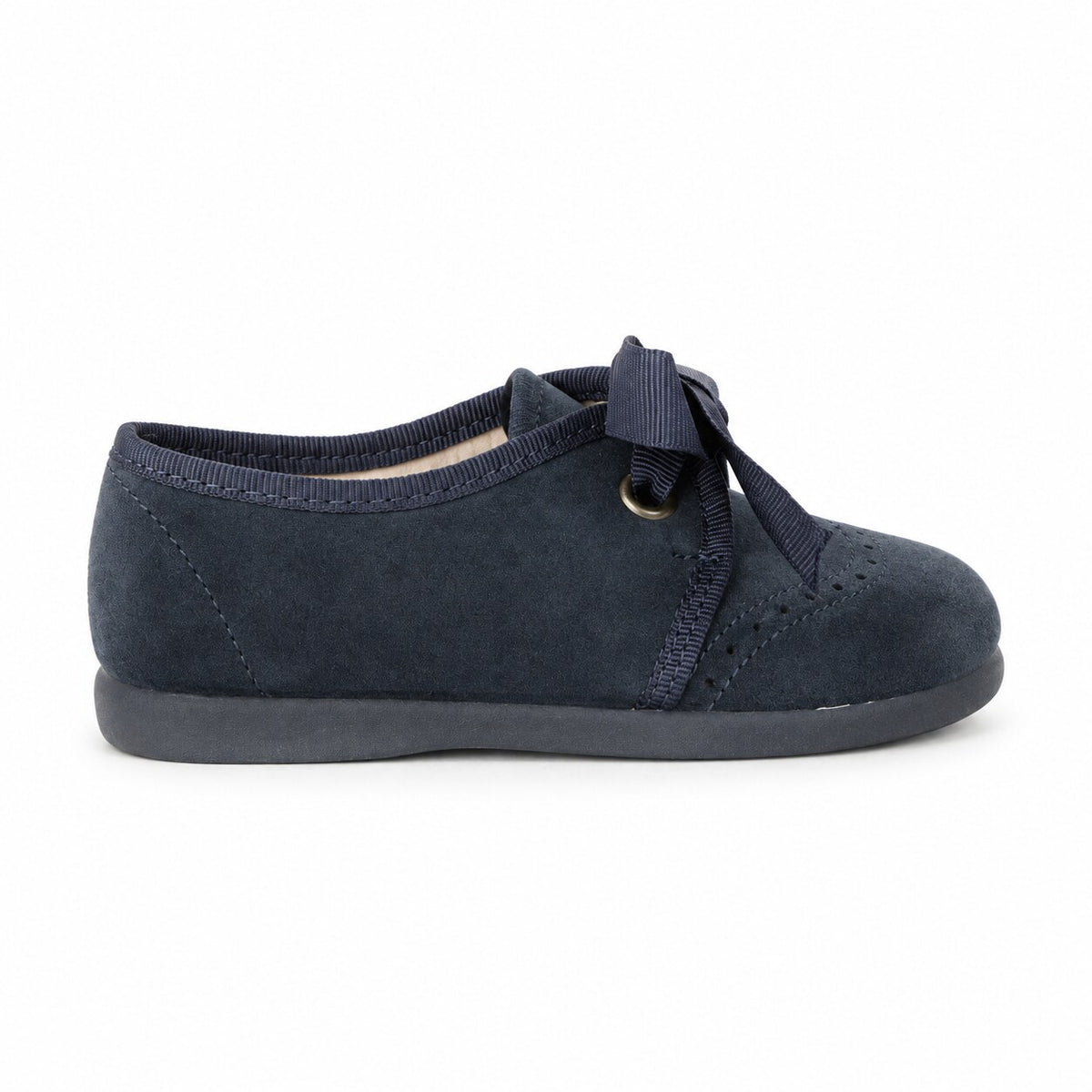 TOKOLATE NIÑA ZAPATO VESTIR SERRAJE CINTA 1194-02
