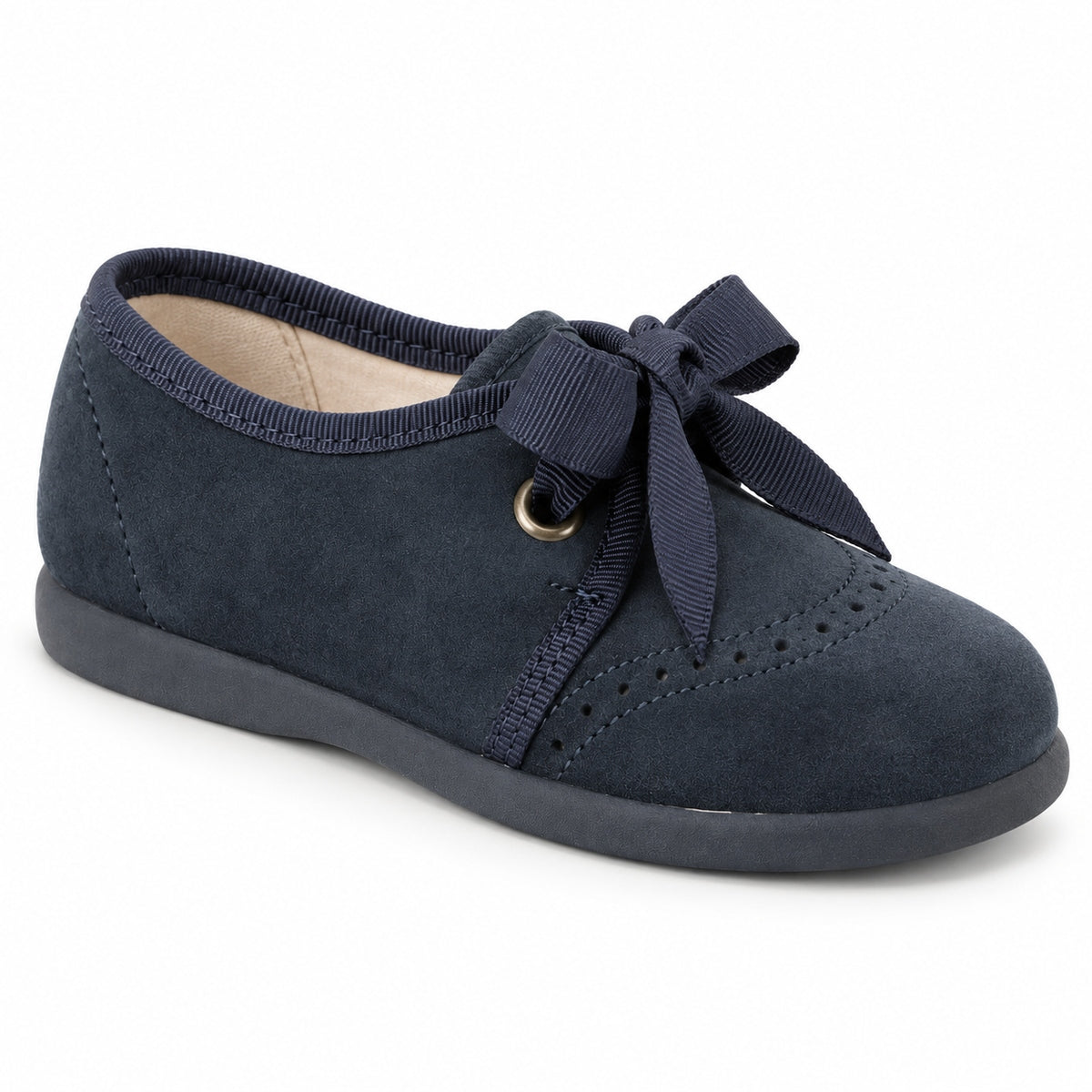 TOKOLATE NIÑA ZAPATO VESTIR SERRAJE CINTA 1194-02