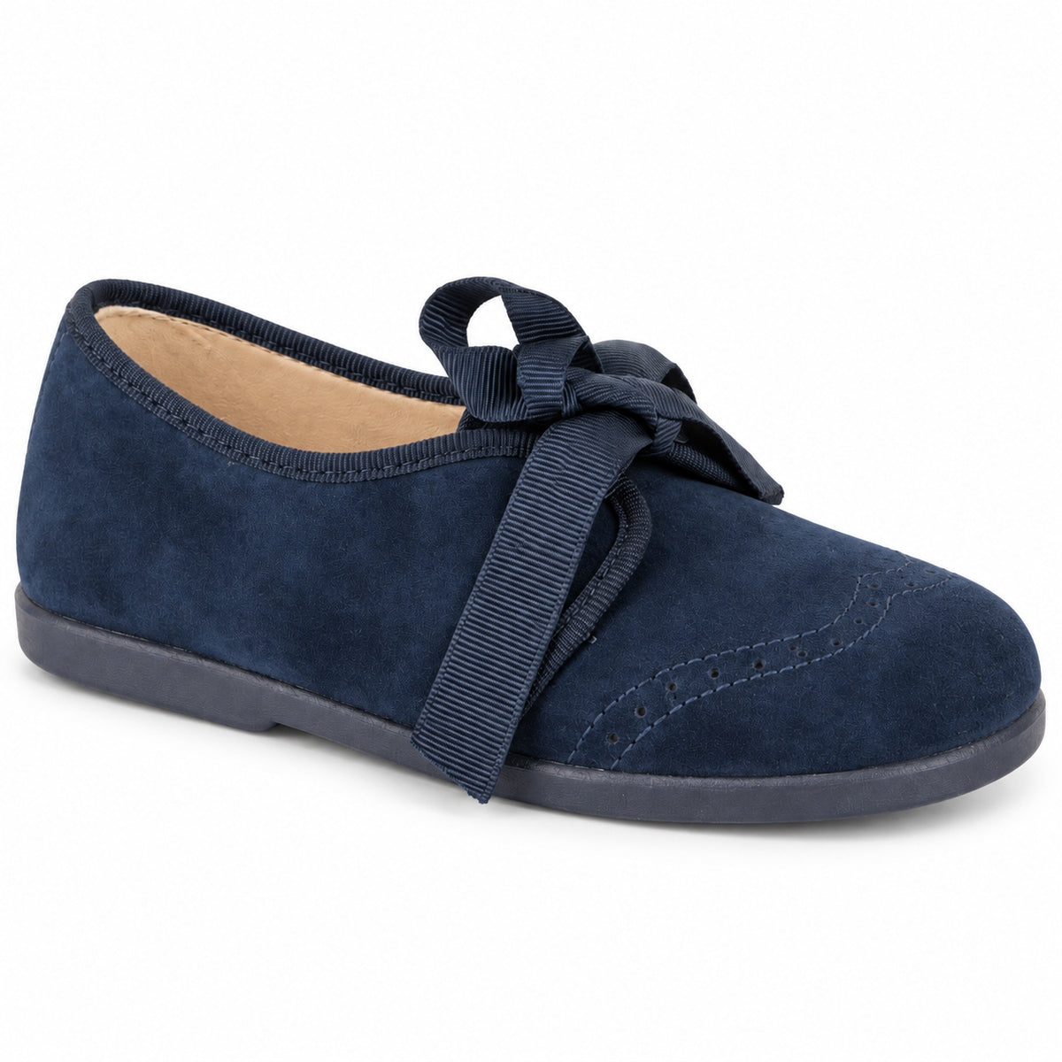 TOKOLATE NIÑA ZAPATO VESTIR ANTELINA CINTA 1194-02