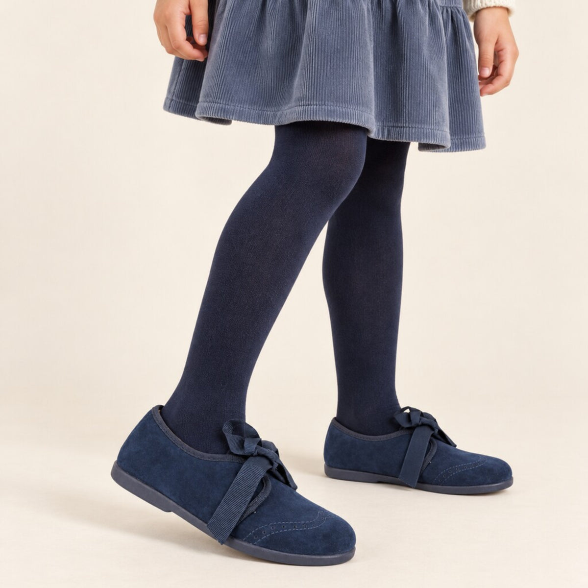 TOKOLATE NIÑA ZAPATO VESTIR ANTELINA CINTA 1194-02