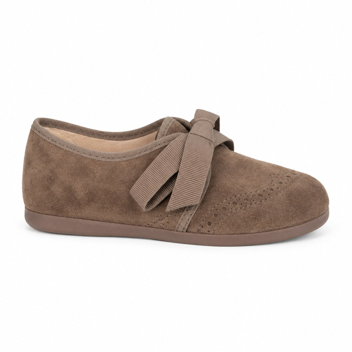 TOKOLATE NIÑA ZAPATO VESTIR ANTELINA CINTA 1194-02