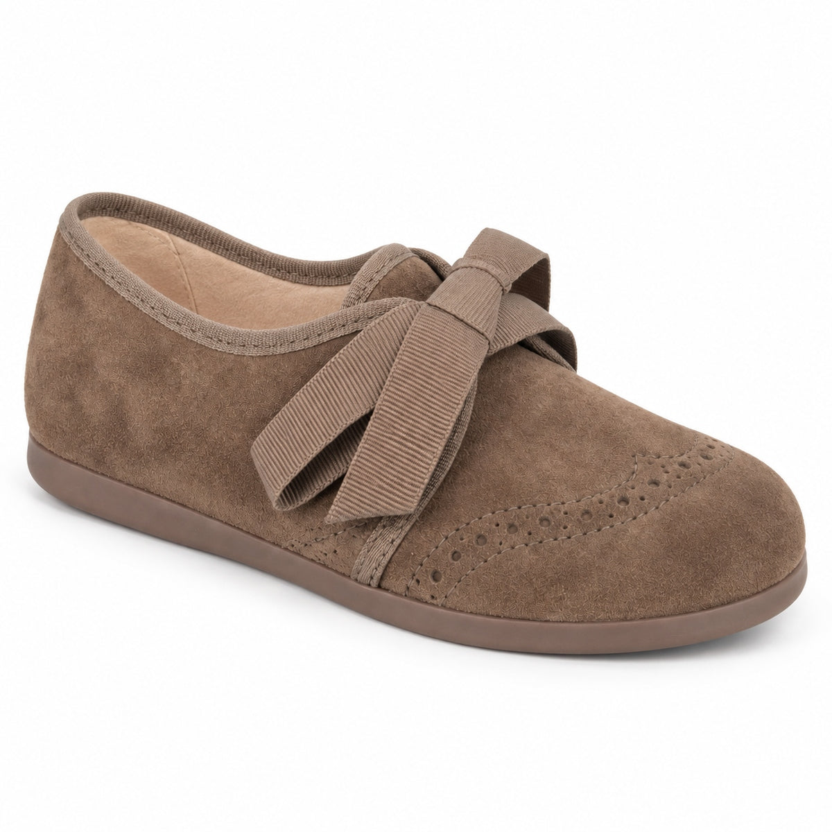 TOKOLATE NIÑA ZAPATO VESTIR ANTELINA CINTA 1194-02