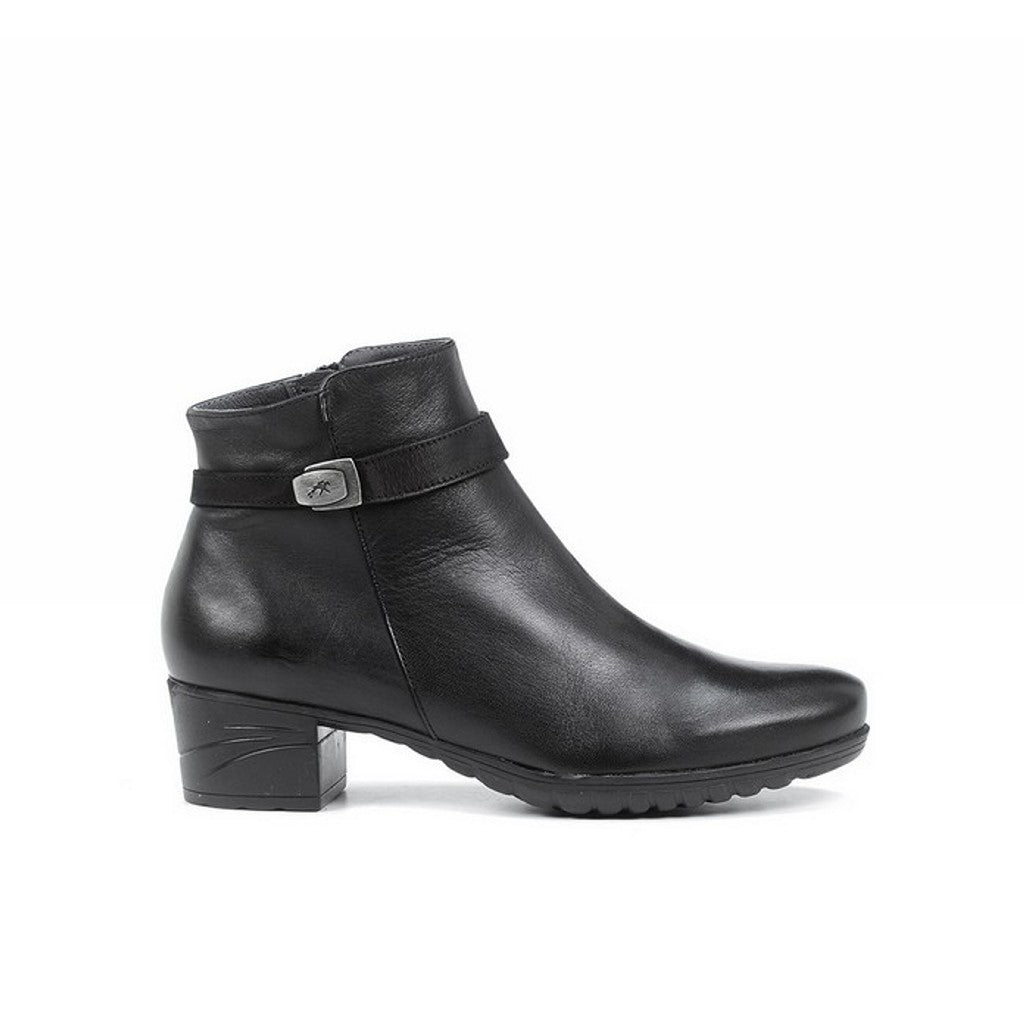 FLUCHOS MUJER BOTIN PIEL TACON BAJO F0937