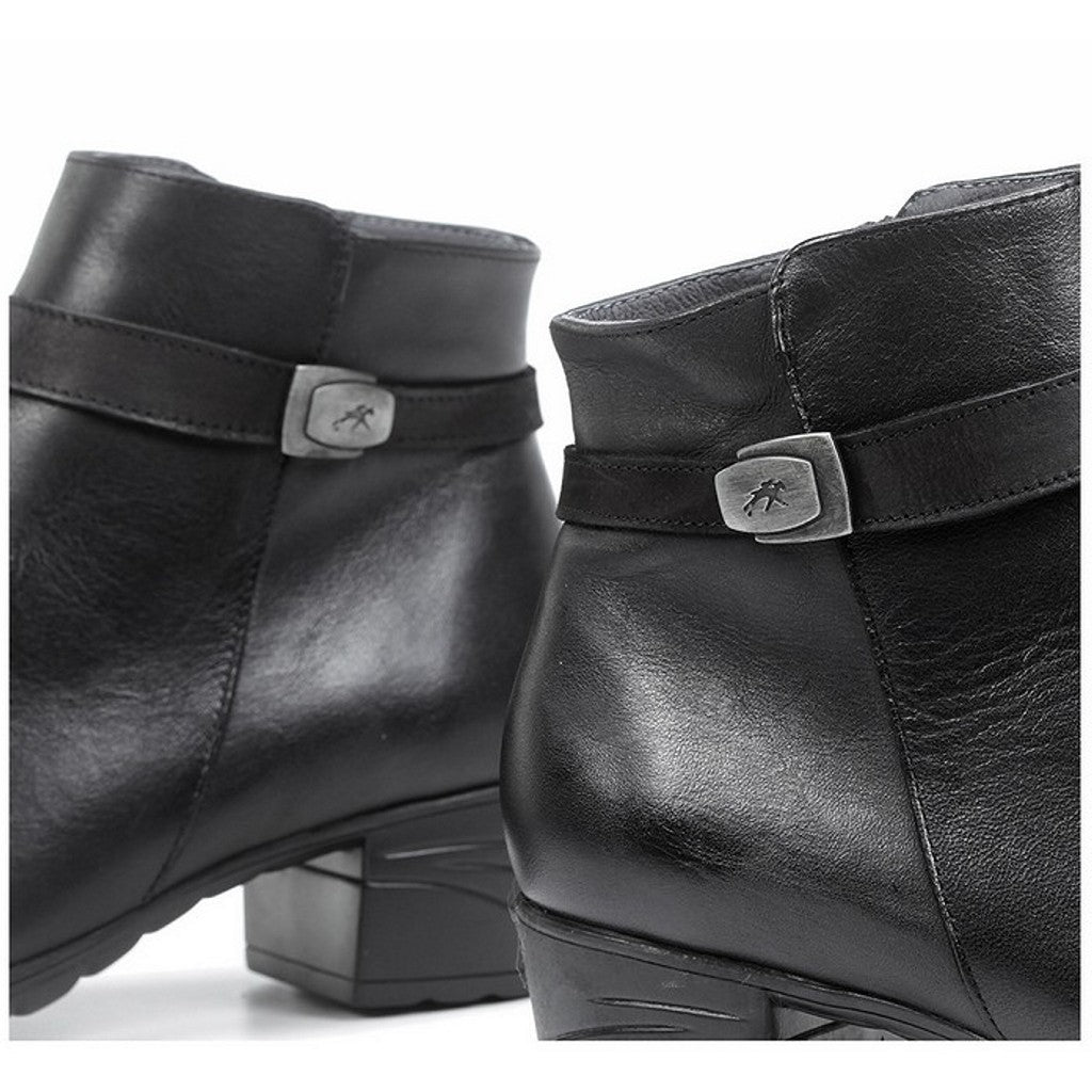 FLUCHOS MUJER BOTIN PIEL TACON BAJO F0937