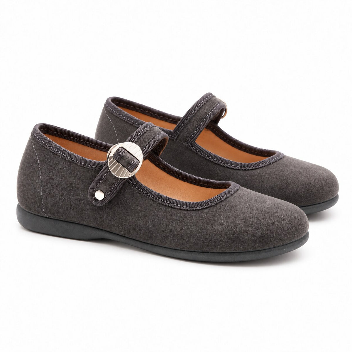 TOKOLATE NIÑA ZAPATO MERCEDITA HEBILLA 1137-02