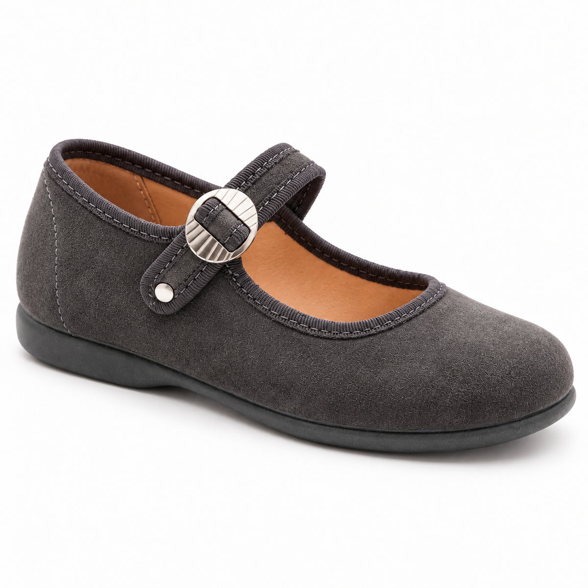 TOKOLATE NIÑA ZAPATO MERCEDITA HEBILLA 1137-02