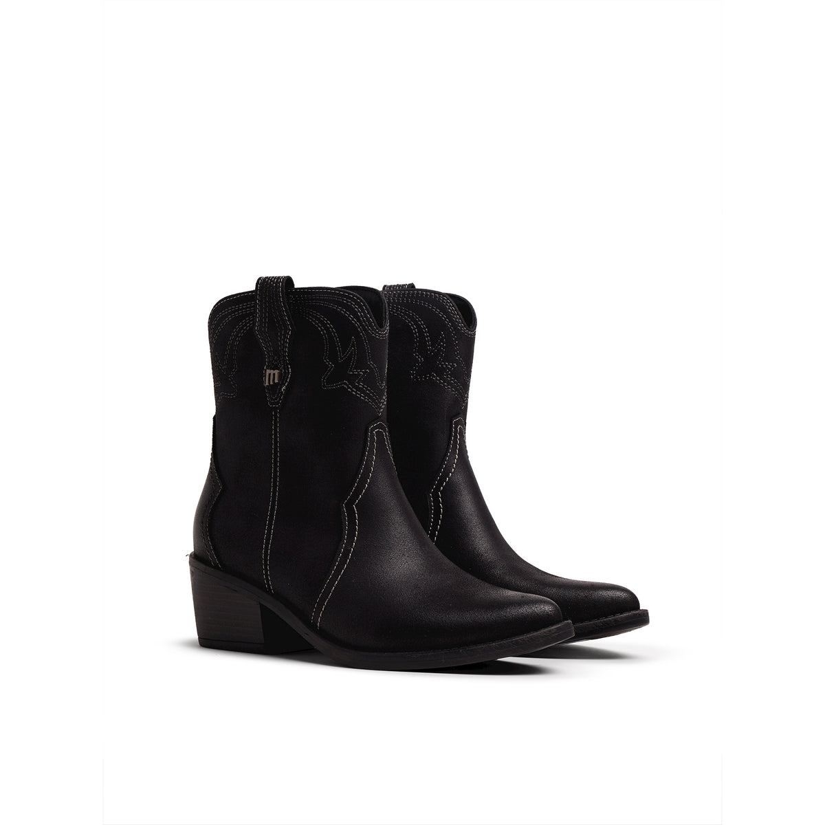 BOTIN COWBOY TACON BAJO MUJER MUSTANG 54910