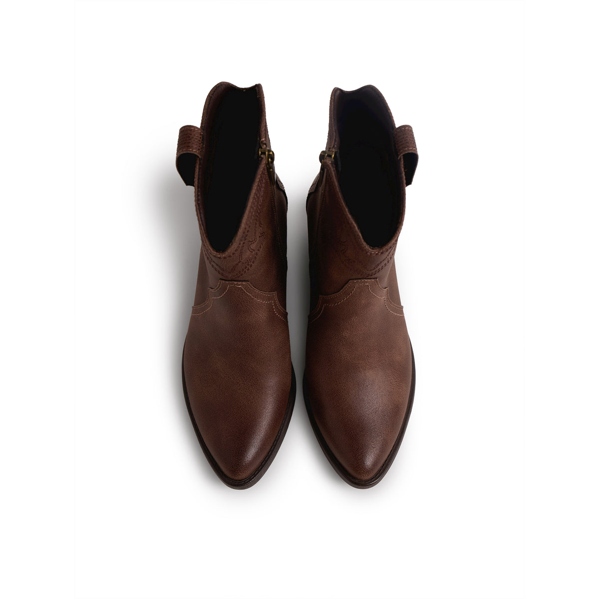 BOTIN COWBOY TACON BAJO MUJER MUSTANG 54910