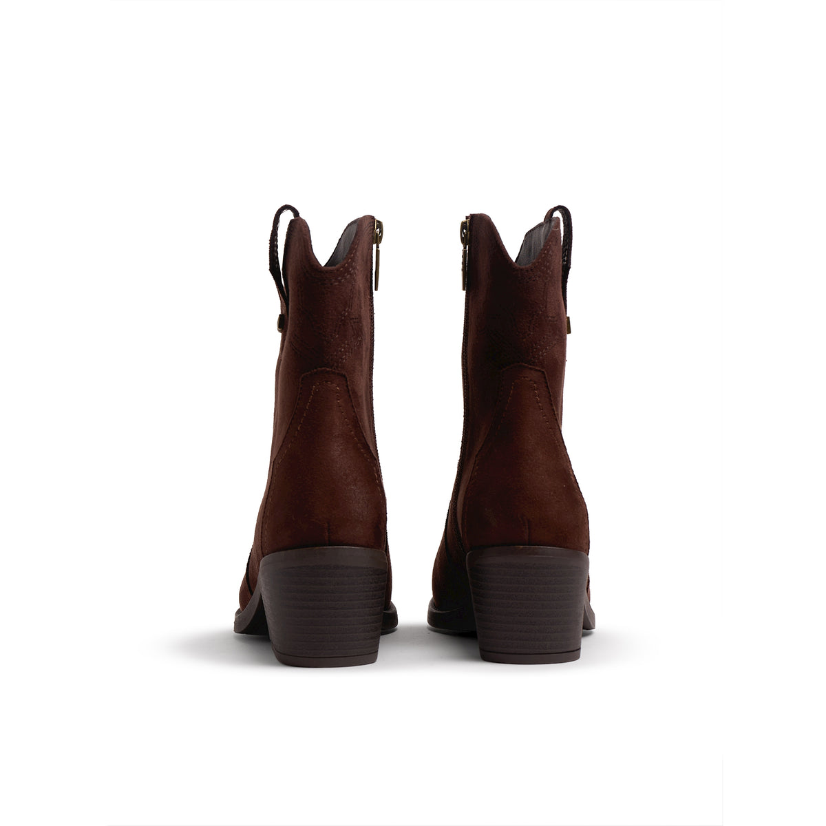 BOTIN COWBOY TACON BAJO MUJER MUSTANG 54910