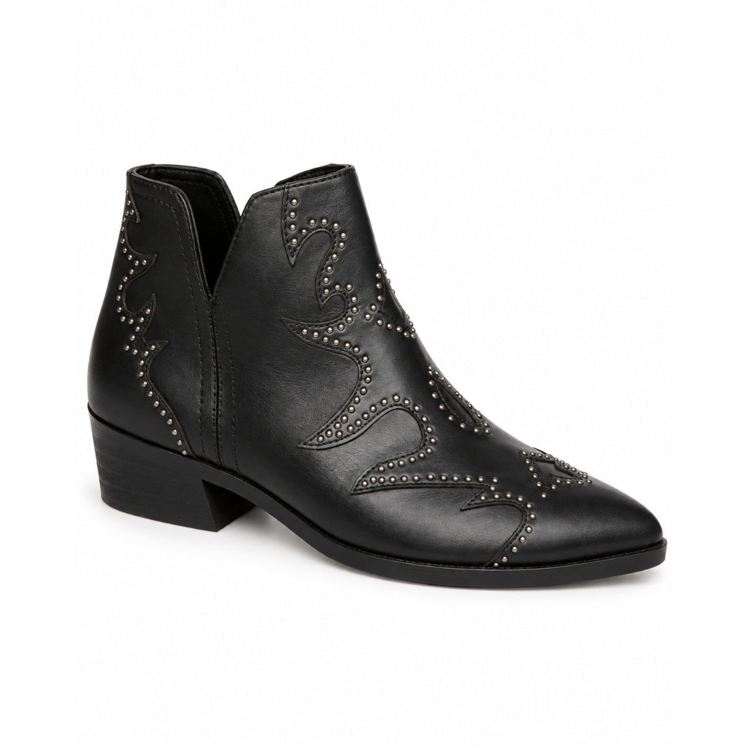BOTIN COUNTRY TACHAS TACON BAJO  MUJER CORINA M6740