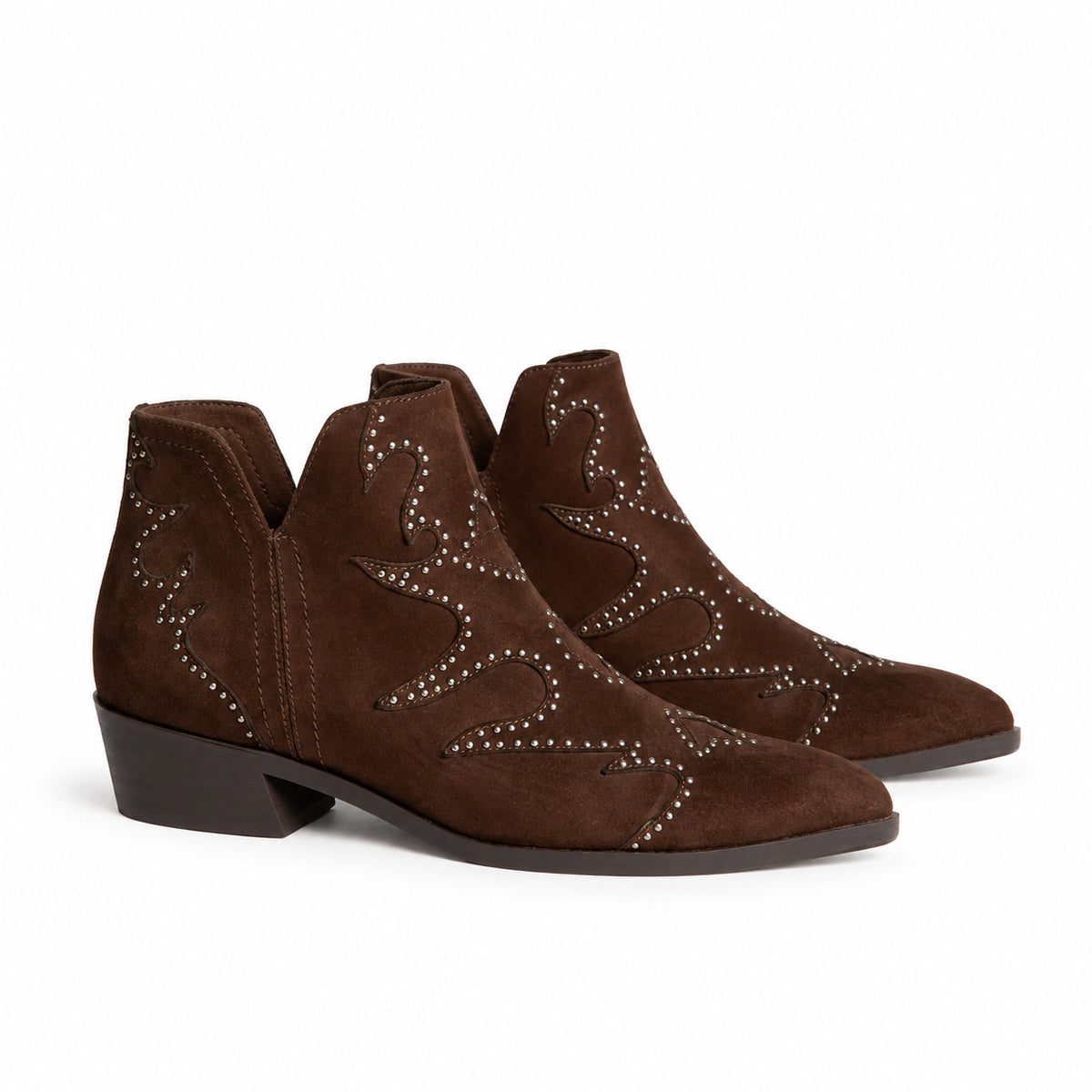 BOTIN COUNTRY TACHAS TACON BAJO  MUJER CORINA M6740