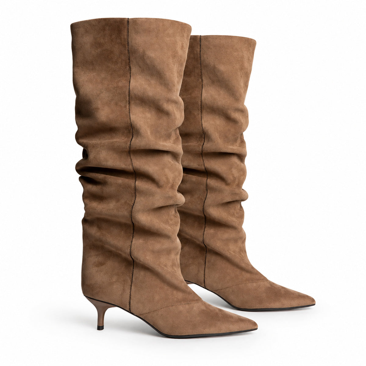 BOTA ALTA VESTIR TACON PUNTERA FINA MUJER CORINA M6881