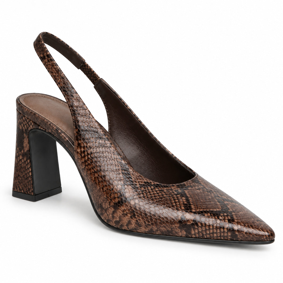 ZAPATO VESTIR SERPIENTE DESCALZO TACON  MUJER CORINA M6701