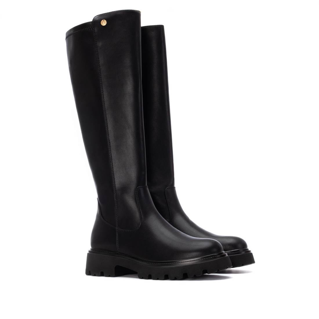 XTI MUJER BOTAS ALTAS CON CREMALLERA 144419