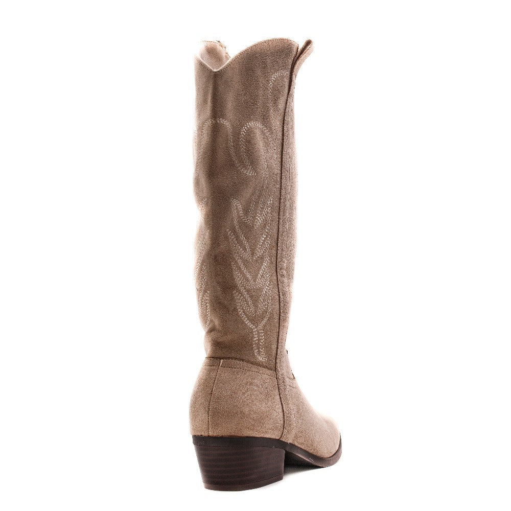 DOSPIES MUJER BOTA ALTA COUNTRY TACON BAJO 232020