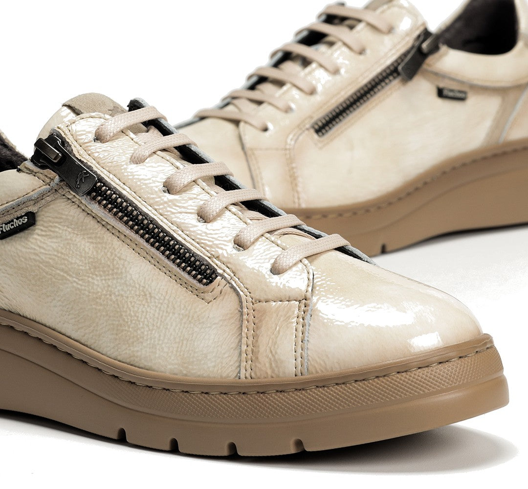 FLUCHOS MUJER ZAPATO CASUAL PIEL CUÑA F1666
