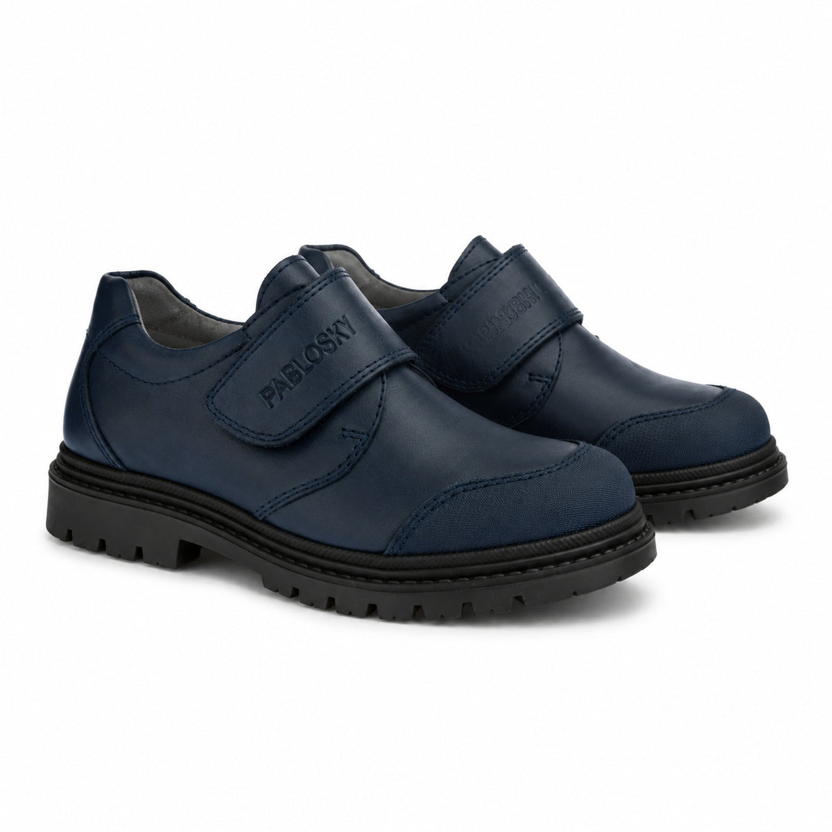 PABLOSKY NIÑO ZAPATO COLEGIAL PIEL 7284