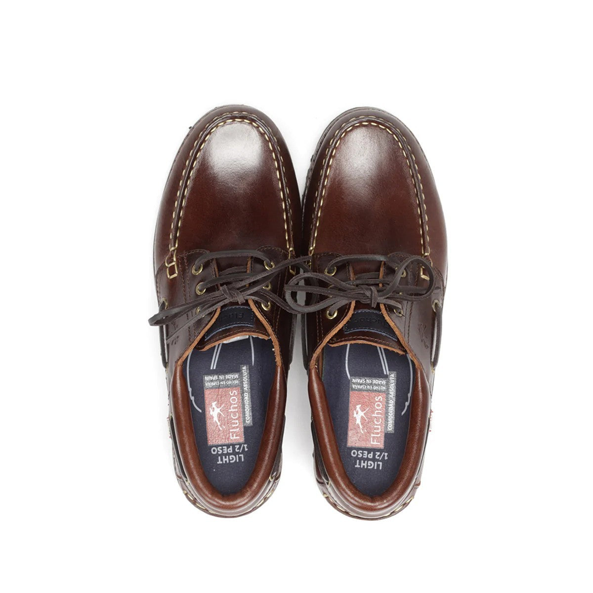 FLUCHOS HOMBRE ZAPATOS NAUTICOS PIEL F0046