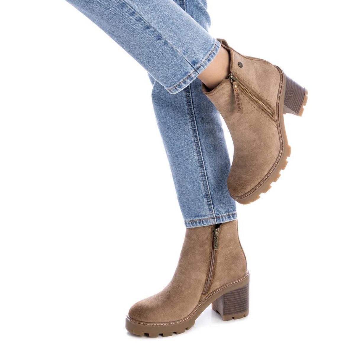 REFRESH MUJER BOTIN TACON MEDIO 172125