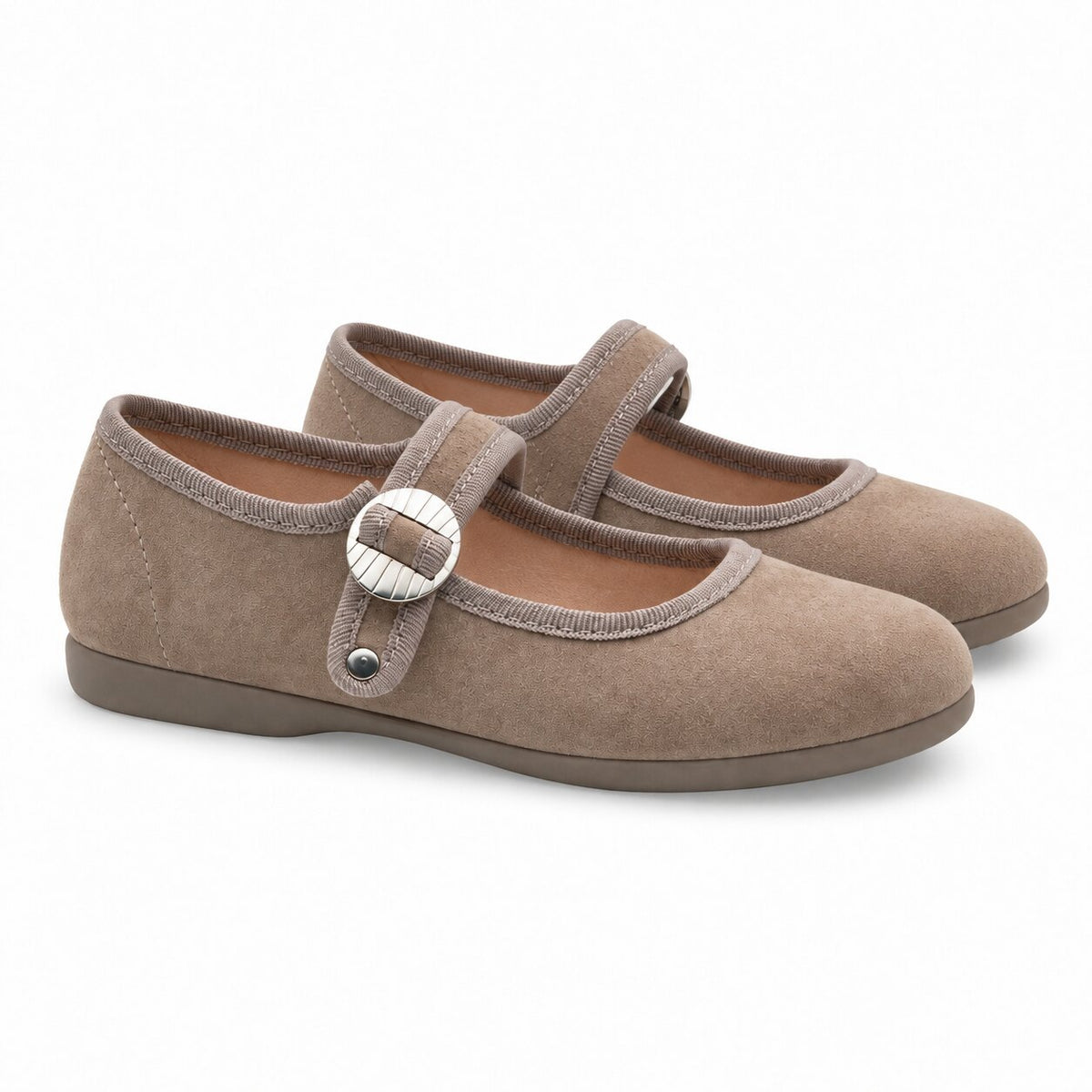 TOKOLATE NIÑA ZAPATO MERCEDITA HEBILLA 1137-02