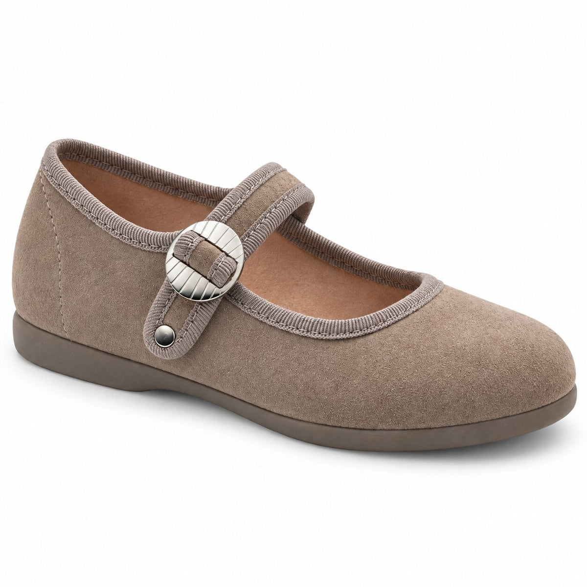TOKOLATE NIÑA ZAPATO MERCEDITA HEBILLA 1137-02