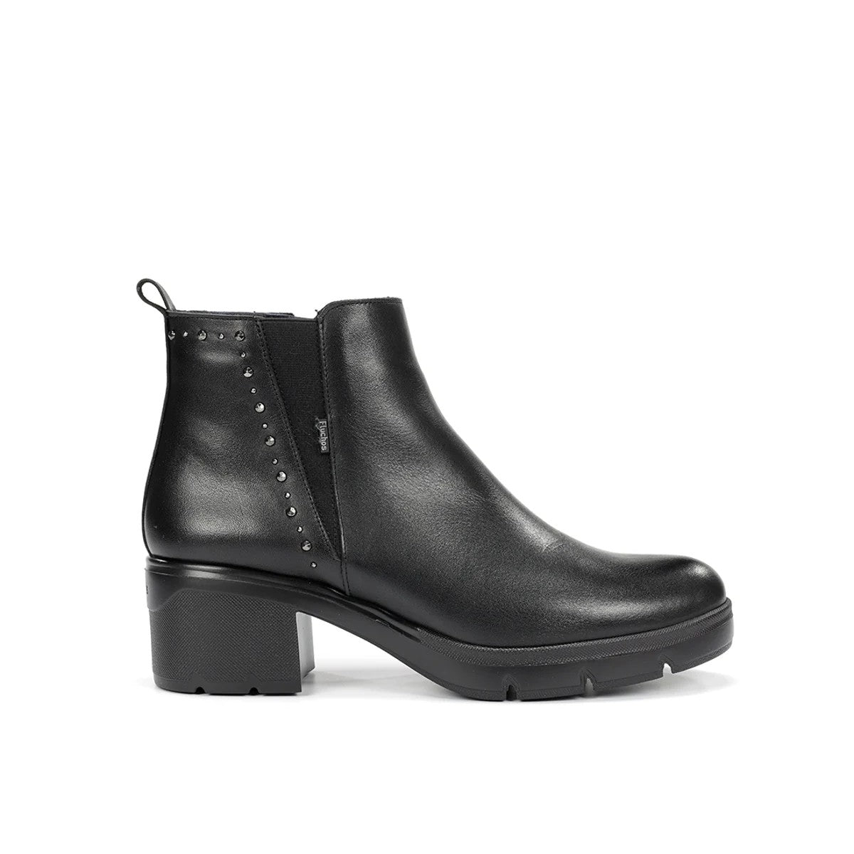FLUCHOS MUJER BOTIN ELASTICOS TACON F2109