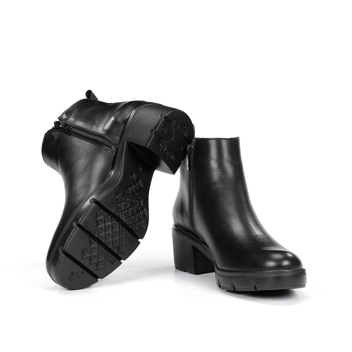 FLUCHOS MUJER BOTIN ELASTICOS TACON F2109