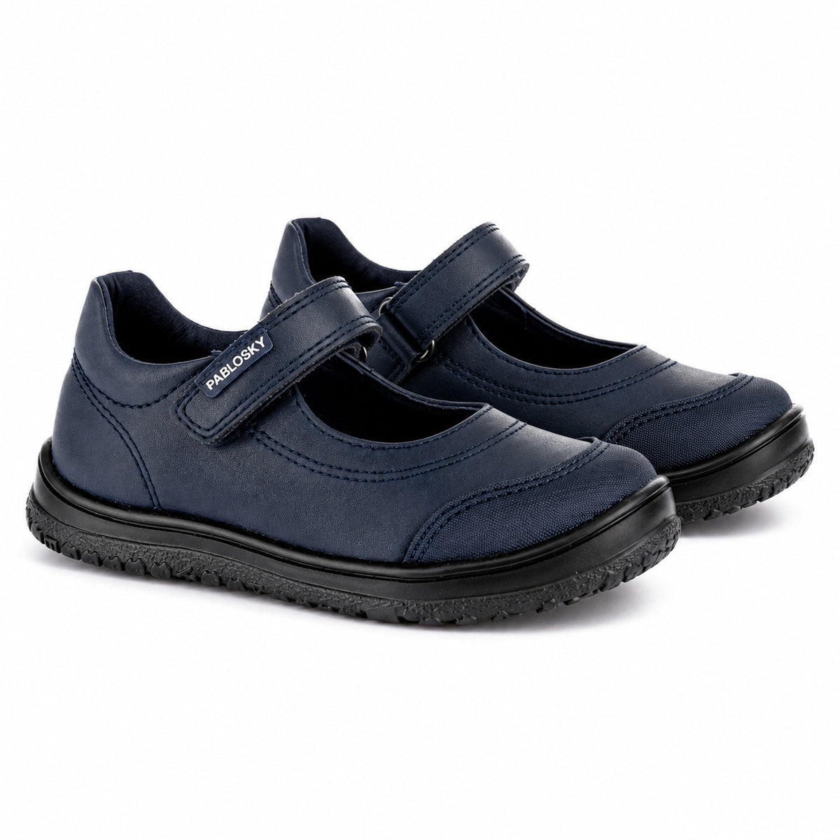 ZAPATOS MERCEDES COLEGIAL NIÑO PABLOSKY 3554