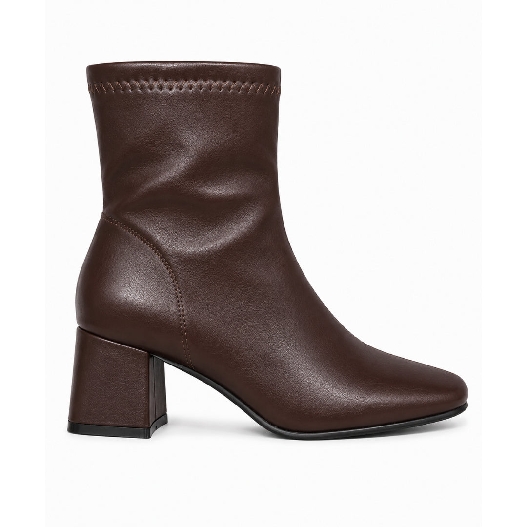 DOSPIES MUJER BOTIN VESTIR TACON ANCHO MEDIO 242008-N