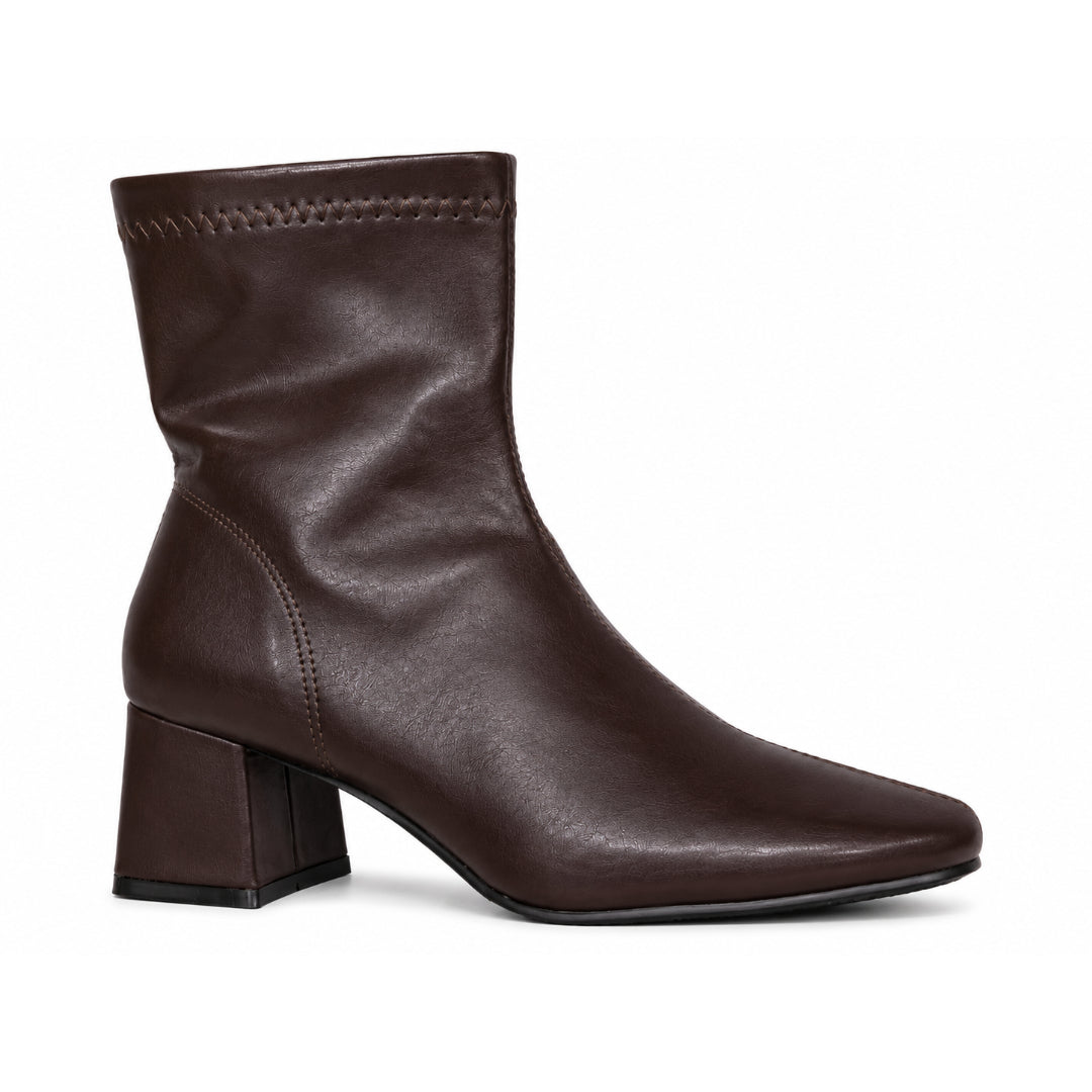 DOSPIES MUJER BOTIN VESTIR TACON ANCHO MEDIO 242008-N