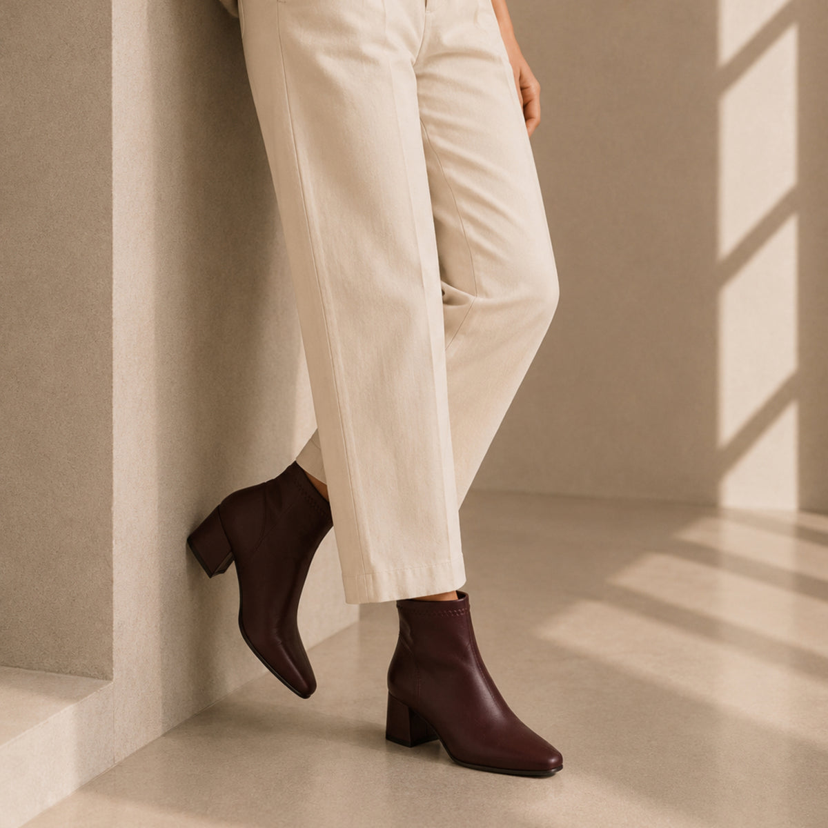 DOSPIES MUJER BOTIN VESTIR TACON ANCHO MEDIO 242008-N