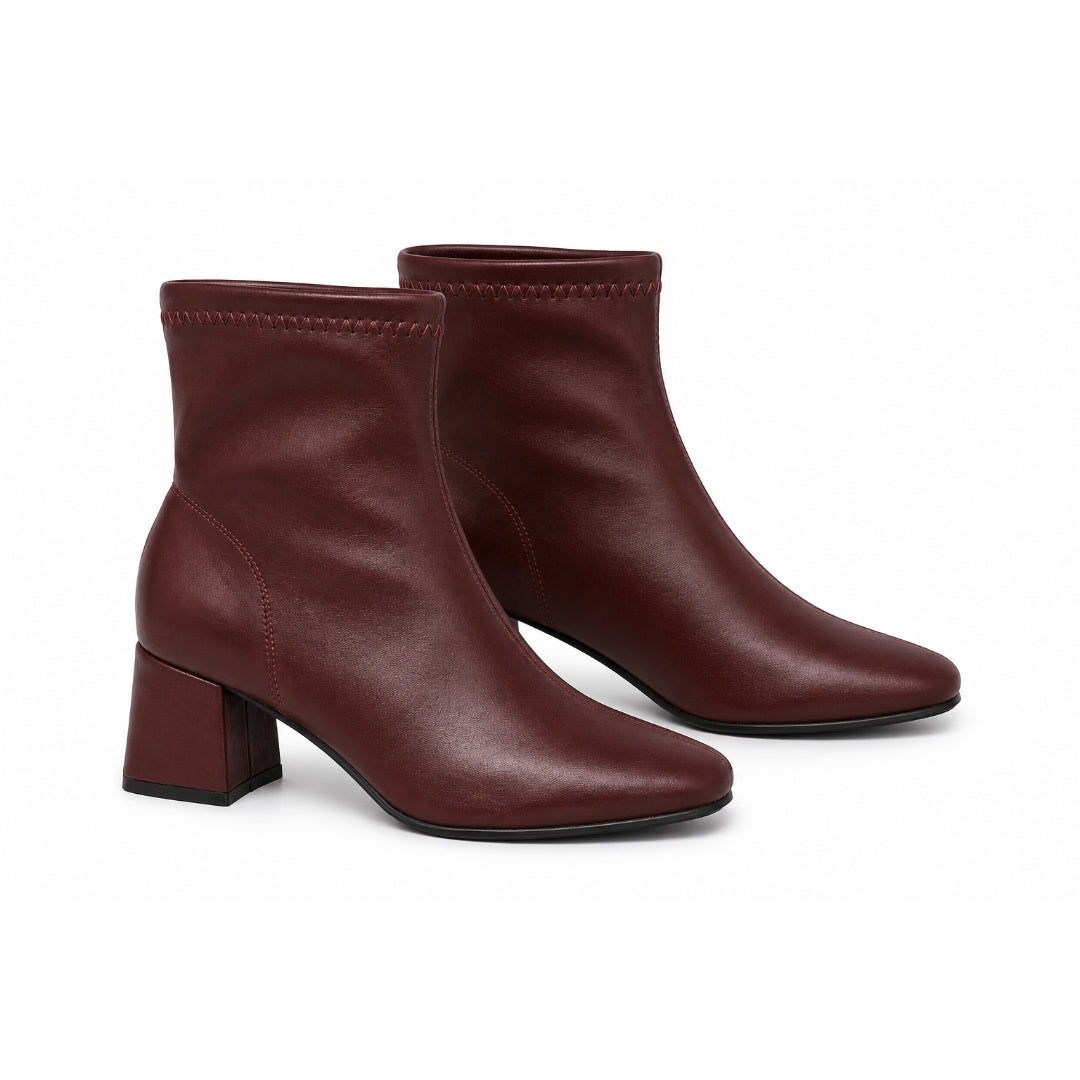 DOSPIES MUJER BOTIN VESTIR TACON ANCHO MEDIO 242008-N