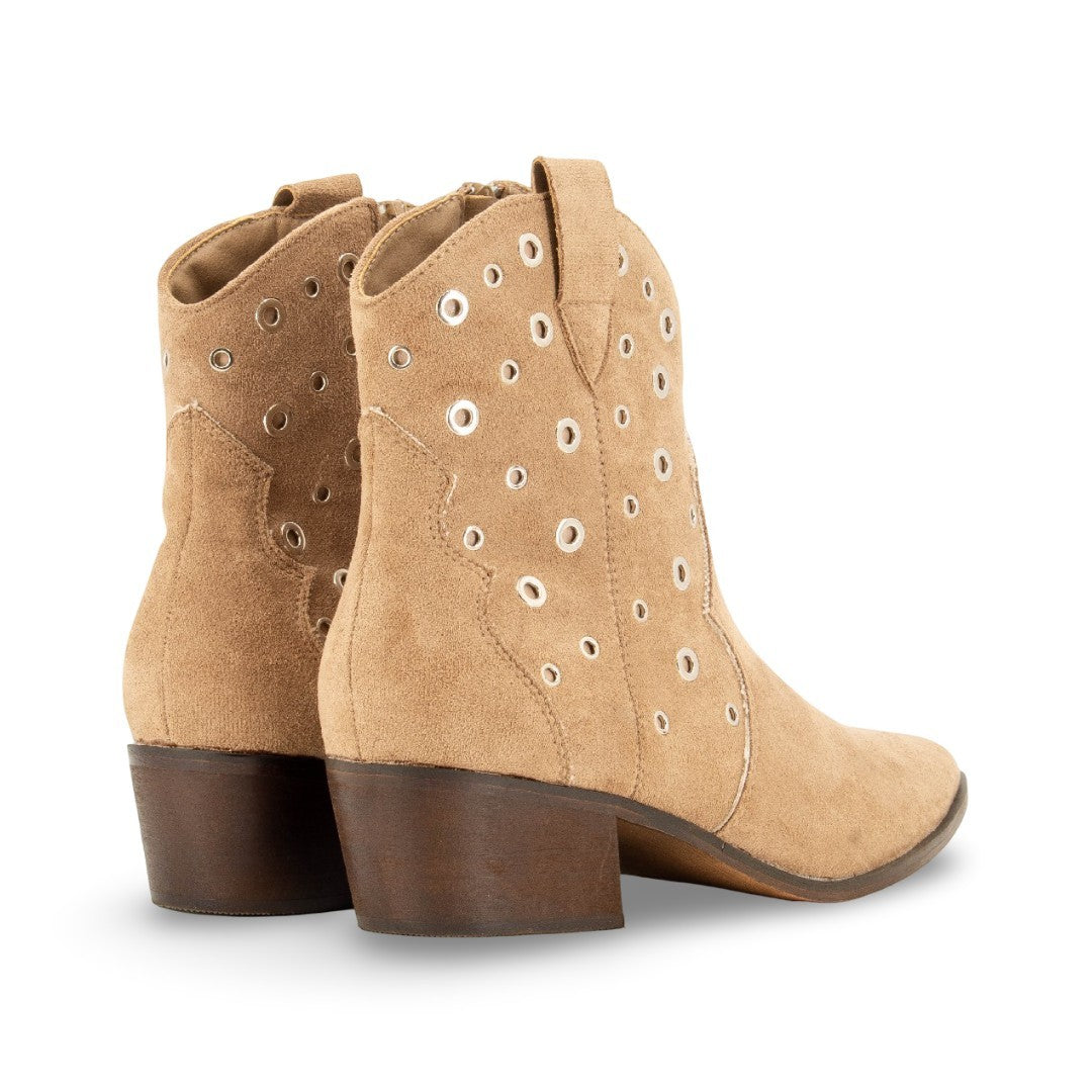 DOSPIES MUJER BOTIN COUNTRY OJALES TACON BAJO 252030
