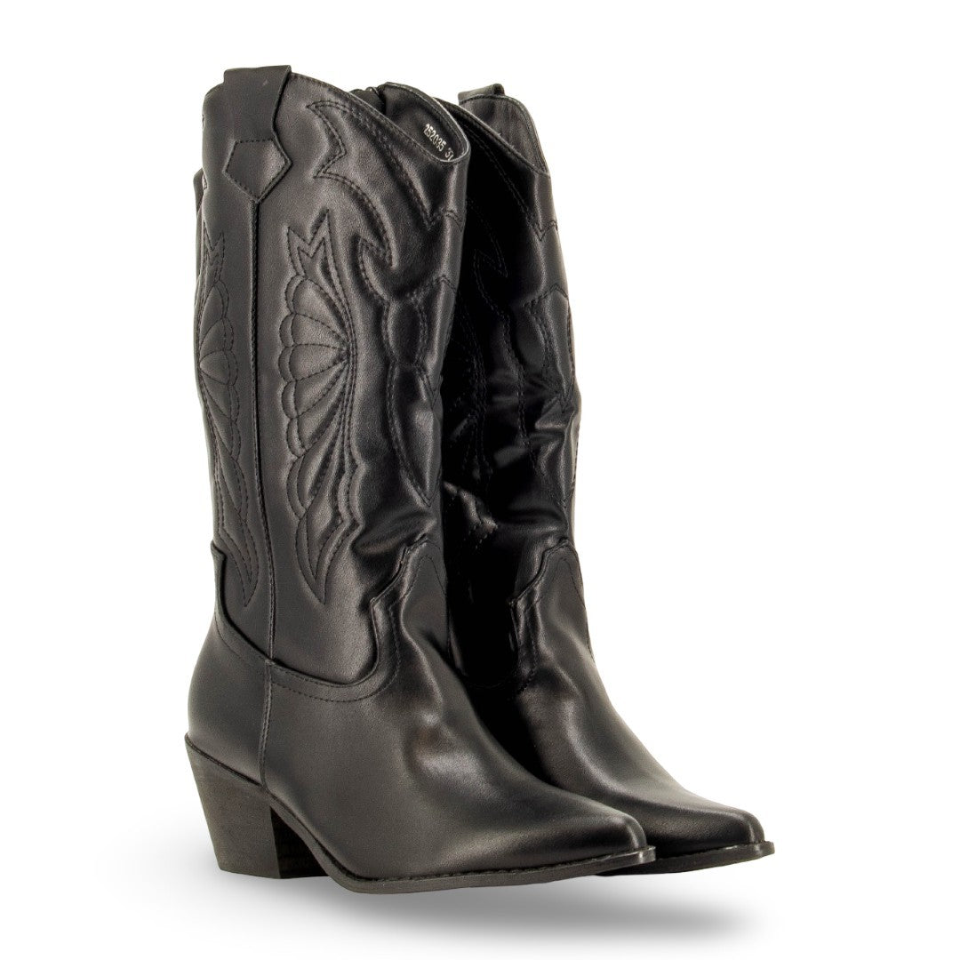 DOSPIES MUJER BOTA ALTA COUNTRY TACON MEDIO 252035