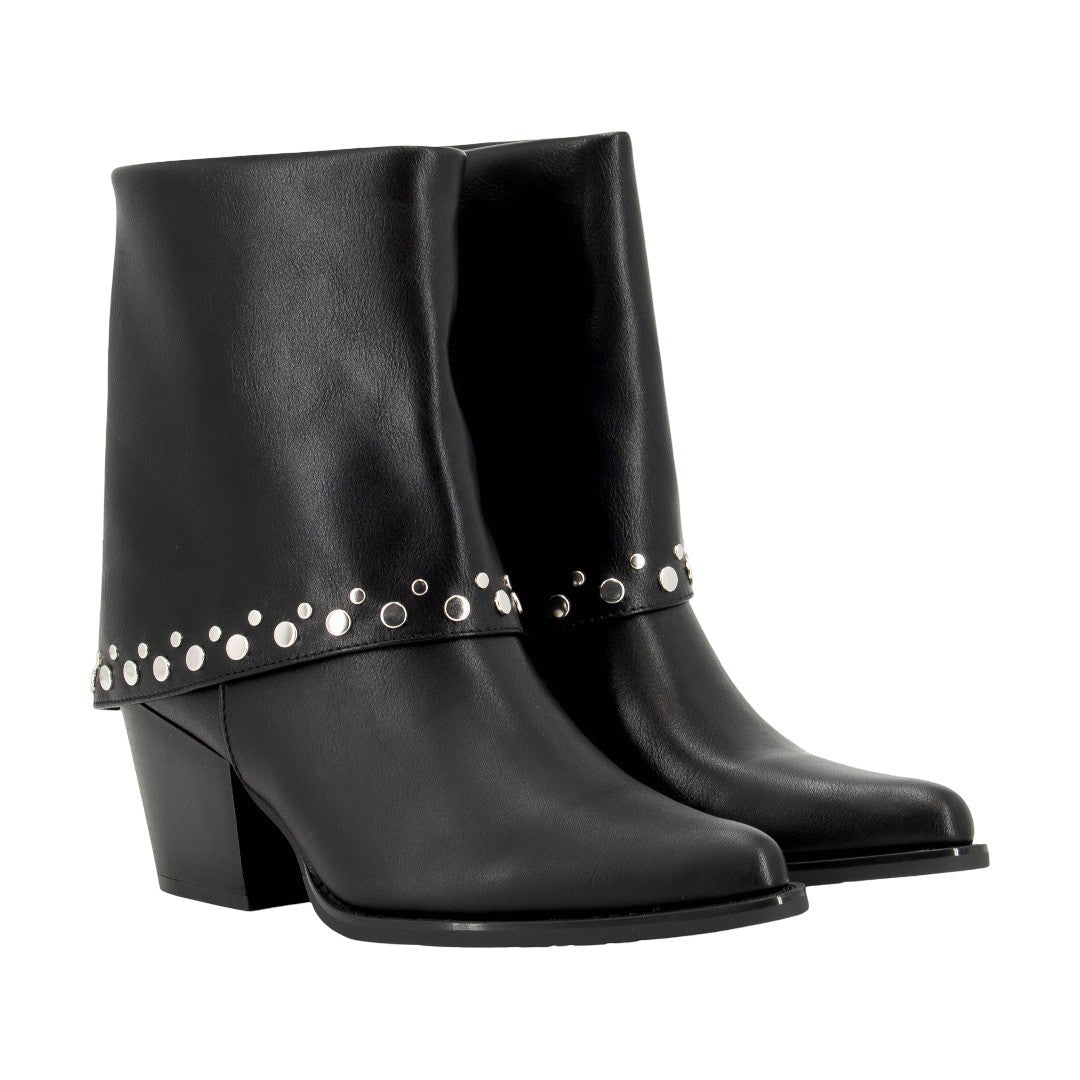 DOSPIES MUJER BOTIN CASUAL TACON MEDIO TACHAS 252037
