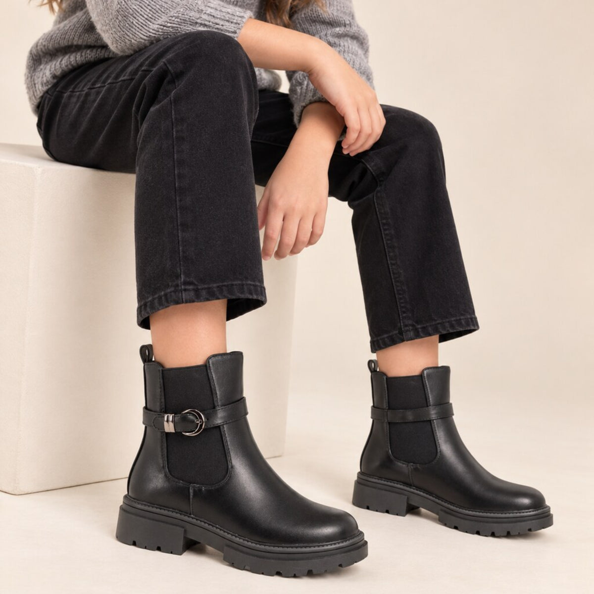 DOSPIES NIÑA BOTIN CASUAL K252008
