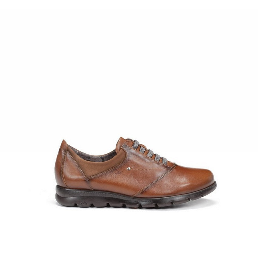 FLUCHOS MUJER ZAPATO CONFORT PIEL CORDON ELASTICO F0354 SUG