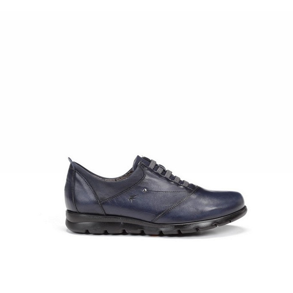 FLUCHOS MUJER ZAPATO PIEL SPORT CORDON ELASTICO F0354 SUG