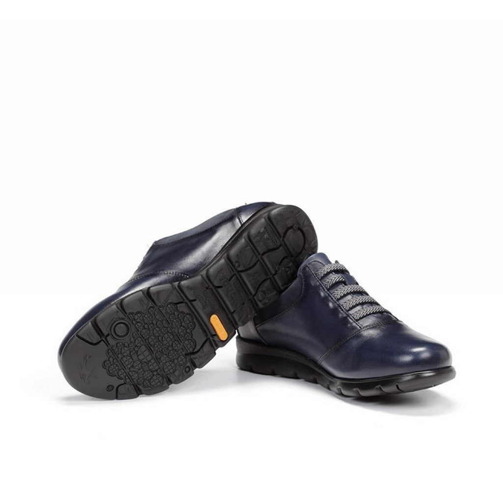 FLUCHOS MUJER ZAPATO PIEL SPORT CORDON ELASTICO F0354 SUG