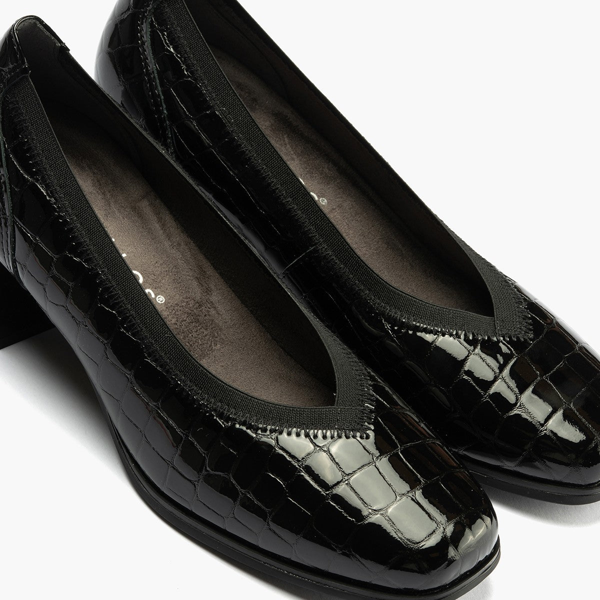 ZAPATOS VESTIR SALON TACON MUJER PITILLOS 10820