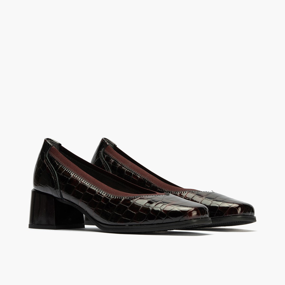ZAPATOS VESTIR SALON TACON MUJER PITILLOS 10820