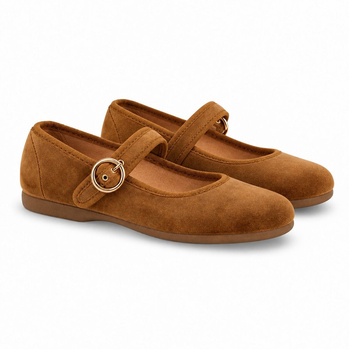 ZAPATOS MERCEDITAS NIÑA TOKOLATE 1189X-46