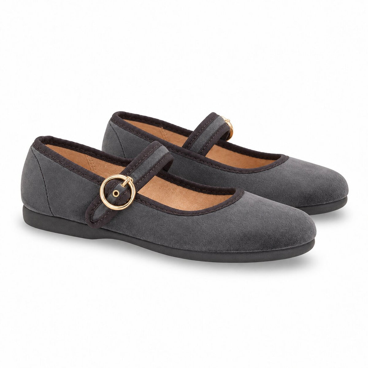 ZAPATOS MERCEDITAS NIÑA TOKOLATE 1189X-46