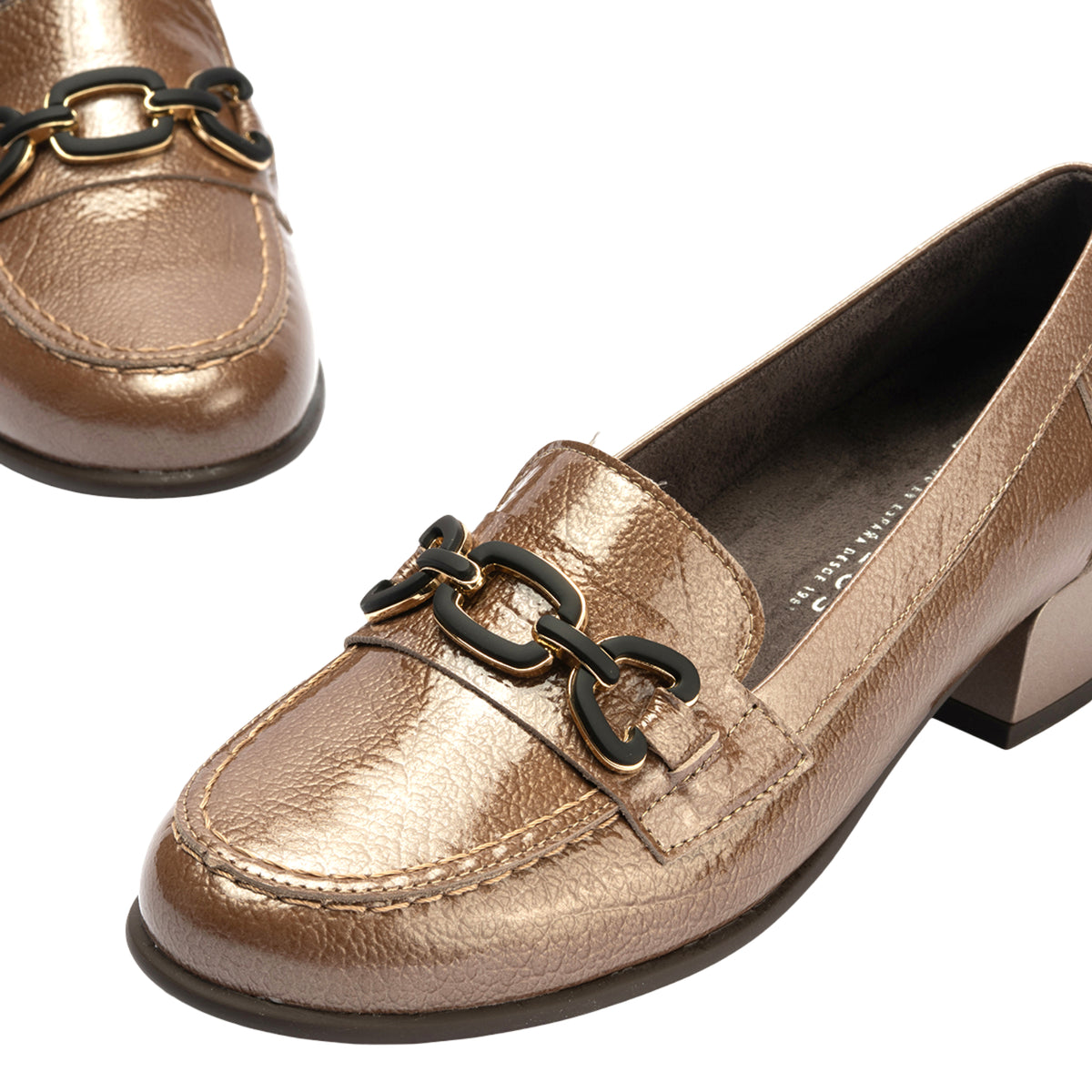 PITILLOS MUJER ZAPATO MOCASIN TACON BAJO 11635